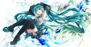 Green color miku 03