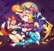 Halloween princesses