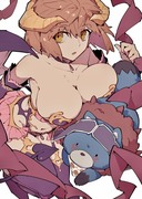 ハロウィンの女体化投影魔術