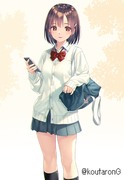 制服スマホ