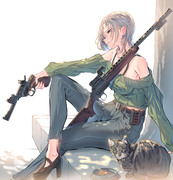 Gun×Girl×Cat