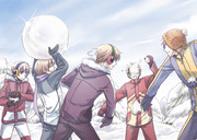 snow war