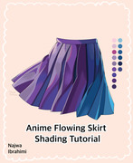 Flowing Skirt Shading Tutorial