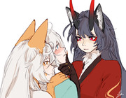 a guest in kitsune shrine