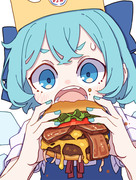 チルノとハンバーガー