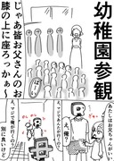 妹の幼稚園参観