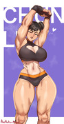 Post workout Chun Li