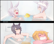 【ウマ娘】それぞれの「Bath Time」