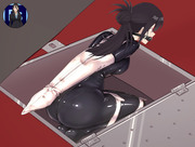 Motoko's secret bedroom 4 (Gif)