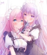 【お仕事】百合メイドちゃん