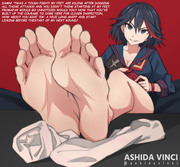 Ryuko Matoi feet [commission]