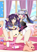 Ayaka and Mona Happy Diaper