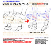 個人メモ：足の裏