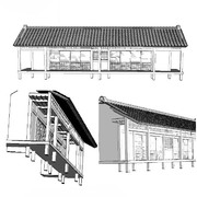 コミスタ･クリスタ用_縁側３D素材01