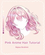 Pink Anime Hair Shading Tutorial