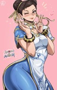 春麗 chun li -  あおそら collab!