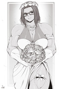 Muscular bride