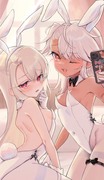 白バニー♡イリヤ＆クロ