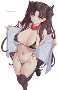 Rin Tohsaka Job Bikini