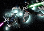 GP01フルバーニアンvsGP02A