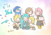 初音ミク16th Anniversary ！！！！🎂🎉