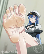 Esdeath Feet