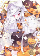 ハロウィンねこみみフード🎃👻