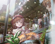 autumn cafe