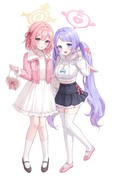 私服セリナ&ハナエ