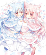 冬のこぼね&みるくちゃん❄