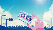 cassette tape 青空Ver.