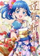 2024年・年賀絵ソラちゃん♪