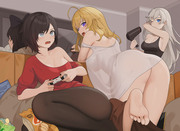 Girls' Dormitory Game Night