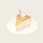 桜チーズケーキ