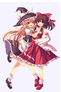 Reimu x Marissa