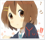 唯の誕生日