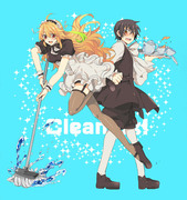 お掃除！！