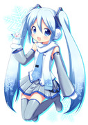 snow miku!!