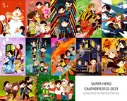 SUPER-HERO CALENDER!!!