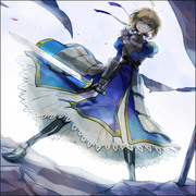 Fate Zero セイバー Fate セイバー Fate Staynight Solo なにこれかっこいい Pixiv年鑑 B