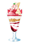 fraise parfait de lapin