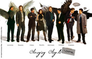 avengers:avenging angels+castiel