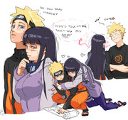 Naruto x Hinata doodles