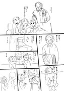 モバマス落書き漫画