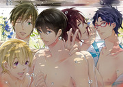 Free!祝アニメ化.+ﾟ*｡:ﾟ+