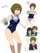 Free! [Makoto-chan!][Genderbend]