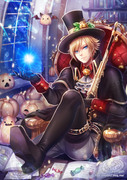 Halloween magician