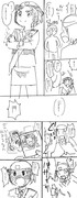 薫ちゃんガチャSRおめでとう記念らくがき漫画だよー！！！！！！！