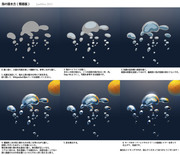 泡の描き方（簡易版）