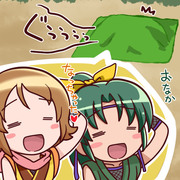 おなかなっちゃったなおちゃんとゆうゆう